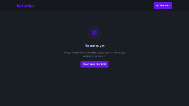 Notes App MERN Project